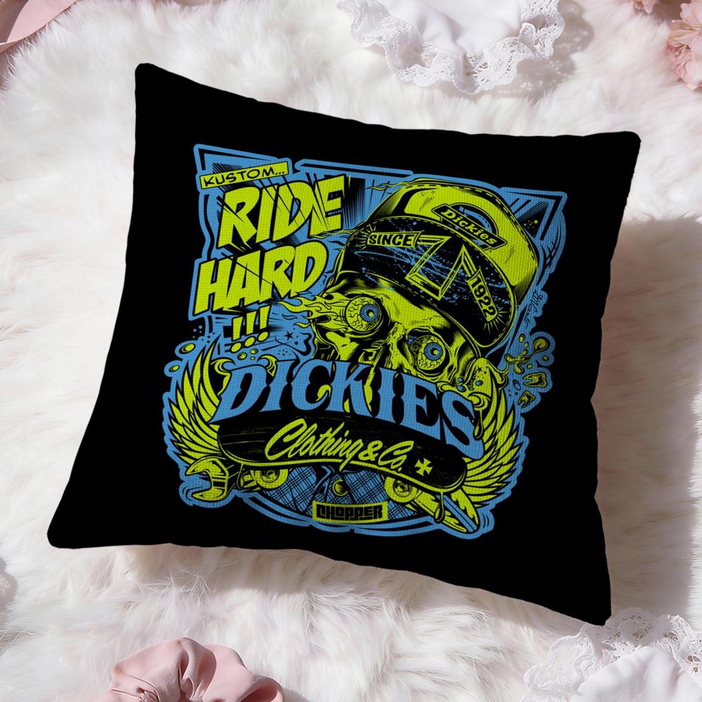 Luxury D-DickiesS Cushion Cover Premium Comfort Reversible Pillow Cove -Two in One Design for Any Room & Car Interior