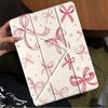 Мультяшный чехол-планшет с бантом для iPad Mini 6 7 Air 4 5 M3 M2 1 2 M4 11 дюймов Pro 2025 Pro 11-го 10-го 9-го 8-го 7-го 12,9 дюйма с подставкой