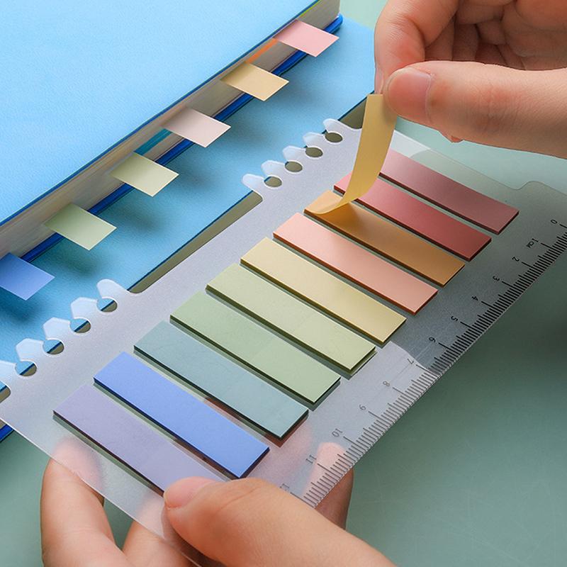 Label Office Supplies Bookmark Paster Sticker Sticky Notes Index Flags Memo Pad