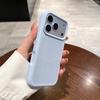 Применимо к iPhone 17 Pro Max, магнитный чехол для мобильного телефона, двухцветный жидкий силикон, новый защитный чехол Apple 16 Pro