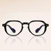 Brand High Quality New Polygon Meter Square Nail Sunglasses Anti-Blue Light Fashion Women Hip Hop Glasses Retro Sunglasses Men