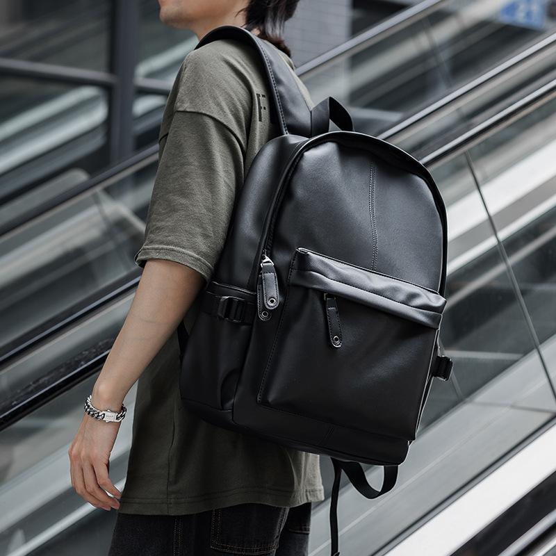Рюкзак Мужской рюкзак Корейская версия тренда Дорожная сумка Досуг Рюкзак для средней школы Женский Простая мода Сумка для компьютера