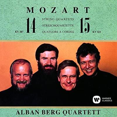 CD КВАРТЕТ АЛЬБАНА БЕРГА - Моцарт: Струнный квартет №№. 14 & 15 WPCS51163 Япония ОбиКлассика Б/у