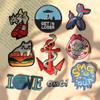 Embroidery Badge Boy Clothing Accessories Cloth Badge Patch Sticker Luggage Accessories Embroidery Cloth Sticker
