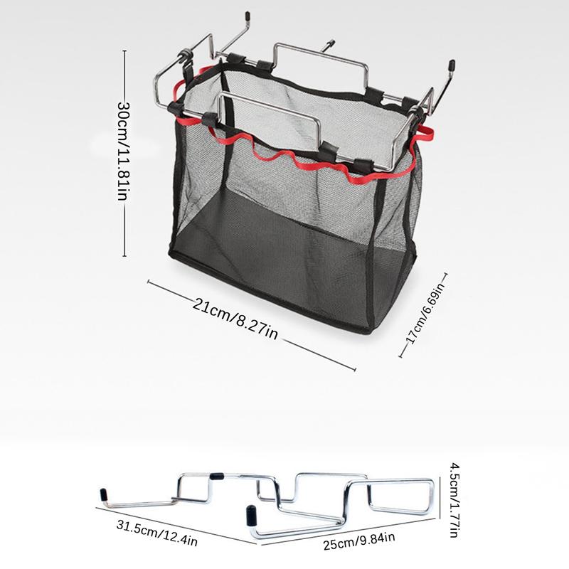 1 шт. фиксированные мусорные мешки для кемпинга на открытом воздухе мусорная стойка пластиковый мешок складная поддержка мусорный зажим