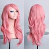 Professional 70cm Long Red Curly Halloween Custume Wigs Fake Hairpieces Synthetic Hair Cosplay Wig Peruk for Women