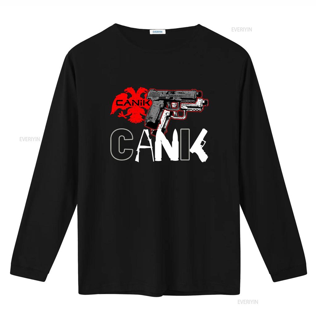 Новая футболка с логотипом Canik Fanatik Firearms, американская, смешная, размеры от S до XL, винтажная, стираная, мягкая, унисекс, для повседневной носки