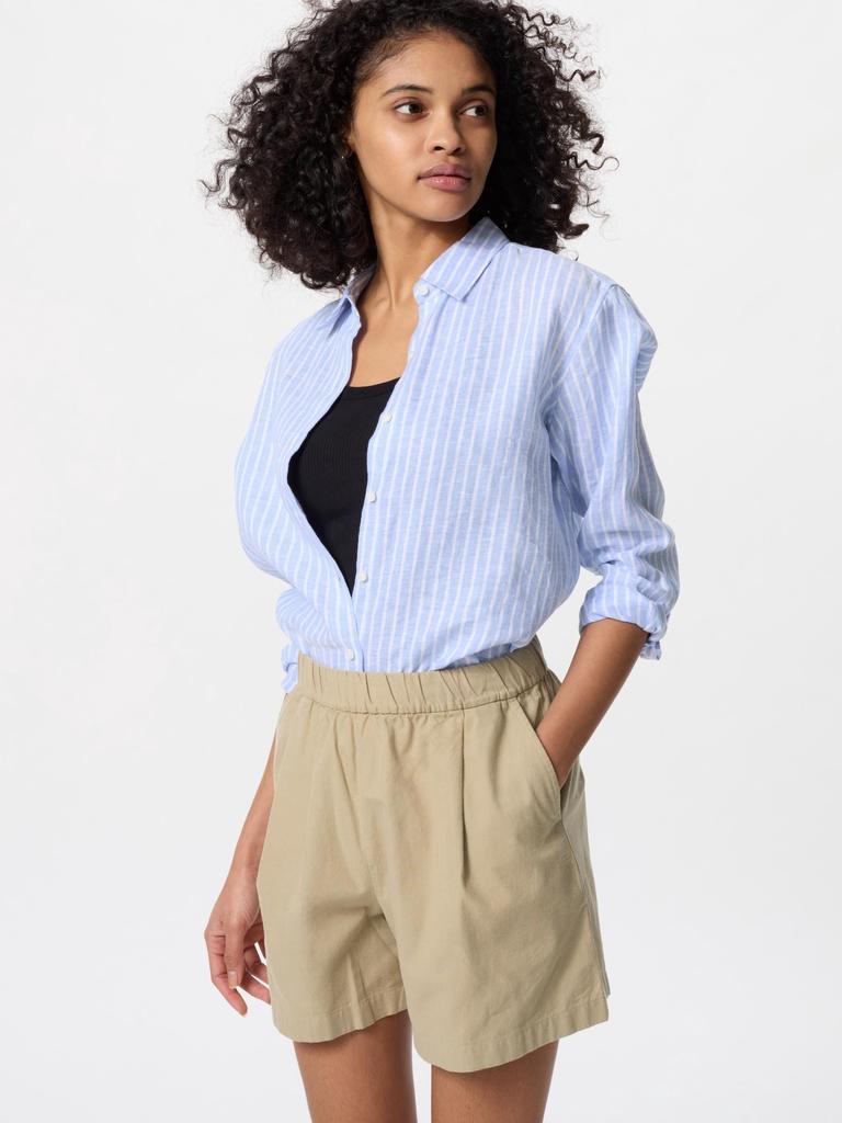 Uniqlo Укороченные брюки из хлопка Easy