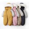 Baby Winter Ski Suit Thicken Baby Jumpsuit New Fashion Children Clothing Set Waterproof Kids Girls Snowsuit Warm Boys Overalls