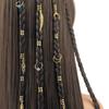 31pcs Dread Locks Hollow Out Hair Ring Hair Braiding Hair Braid Tubes Dreadlocks Beads  Decor