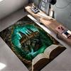 """Волшебный Замок с Книгой"" подходит в качестве нескользящего коврика для дивана в гостиной или спальне"""