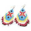 [N4643] - Multicolor 'Altaï' Designer Earrings