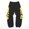 Mens Heavyweight Hoodie Sweatpants Set Streetwear Loose Fit 400g