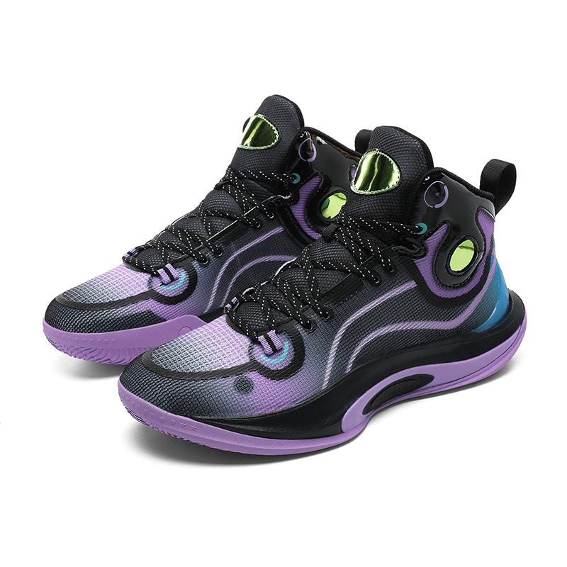 Мужская обувь весна осень 2025 новая молодежная баскетбольная спортивная повседневная обувь мужская модная обувь все сочетается студенческие высокие кроссовки