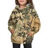 Girls' Hooded Tie- Sweatshirt - Pullover Print Top
