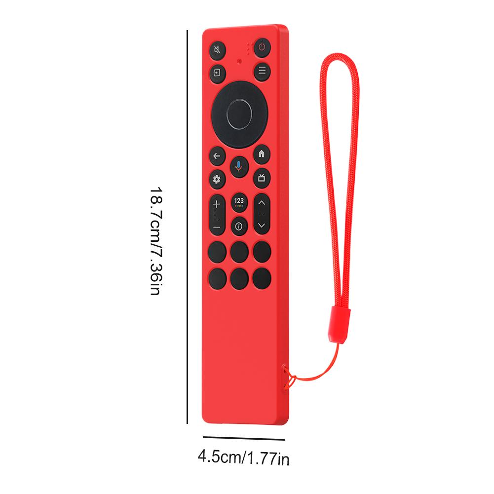 Для TCL RC923A/RC813A Силиконовый защитный чехол для пульта дистанционного управления со шнурком Ударопрочный Противоскользящий Защита ТВ Рукав Чехол Принадлежности