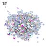 1440Pcs Glitter DIY 3D Flat Nail Art Rhinestone Sequins Decoration Manicure Tips
