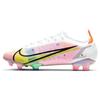 Mercurial Vapor 14 Elite FG White Dark Raisin Unisex Sneakers Rage-Green Metallic-Silver CQ7635-105