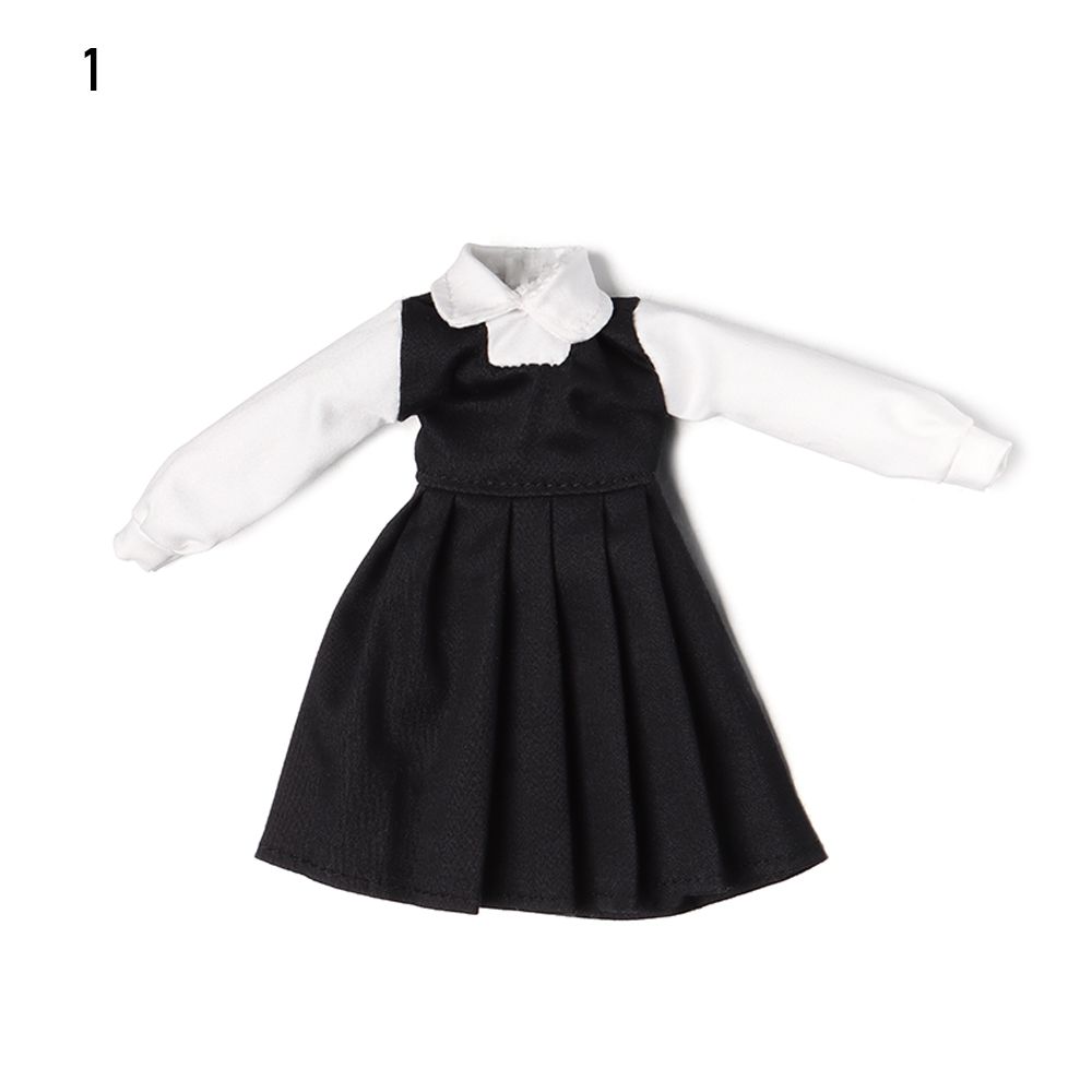 Toys Handmade Doll Accessories Tops Casual Skirts Navy Style Clothes Mini T-shirt Dressing Clothes