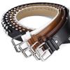 Fashion Bullet Inlaid Men's Special Decoration Jeans Belt Women