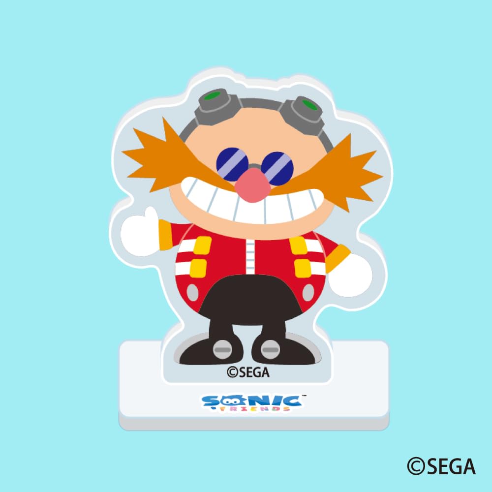 SEGA FAVE Акриловая подставка SONIC FRIENDS, ассорти, КОРОБКА 1КОРОБКА 15 Всего 15 видов & = штук,