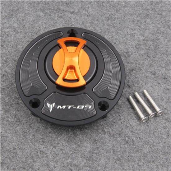 Крышка топливного бака мотоцикла без ключа для Yamaha MT07 MT 07 MT-07/FZ-07 2014-2015 2016 2017