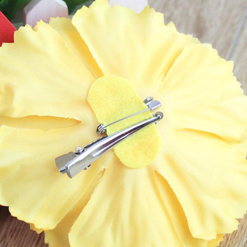 11cm Korean Fabric Rose Flower Brooches for Women Elegant Corsage Scarf Buckle Shirt Collar Pins Fashion Jewelry Wedding Brooch