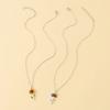Sunflower Pendant Necklace for Women Delicate Daisy Flower Necklace Temperament Clavicle Chain Fashion Drop Oil Jewelry