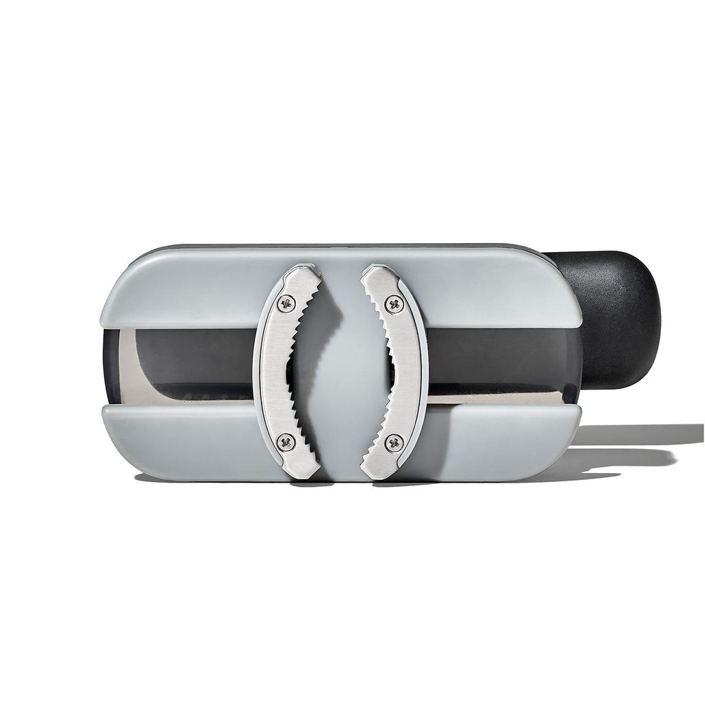 OXO Bottle Opener Opens various bottle sizes and lids with minimal Suitable for - effort. left-handed users.