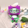 1 шт. 5-8 см Оригинальная фигурка Lankybot Прекрасная коллекция Ультра Редкое Издание Мини-фигурки Игрушки Золотой Робот Дети Девочки Лучшие Подарки Безопасно для Детей Развлекательные