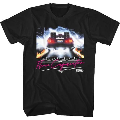 Футболка для мужчин Camiseta Летняя футболка с коротким рукавом Футболки Назад в будущее Футболка Топы Уличная одежда