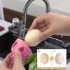 Силиконовый очиститель для яиц, портативная машина для мытья яиц для сверкающей чистоты яиц, эффективная щетка для чистки яиц, экологически чистый инструмент для мытья яиц