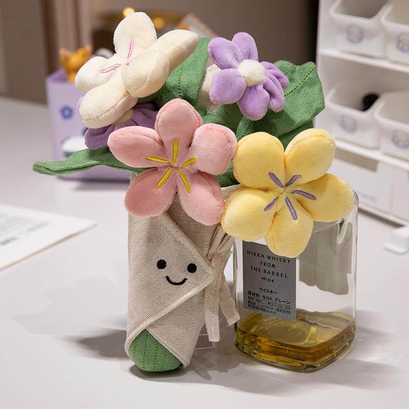 Забавный букет-гамбургер, плюшевая игрушка, мягкая игрушка-компаньон для детей, короткий плюш, набит ПП-хлопком, варианты 15 см/28 см