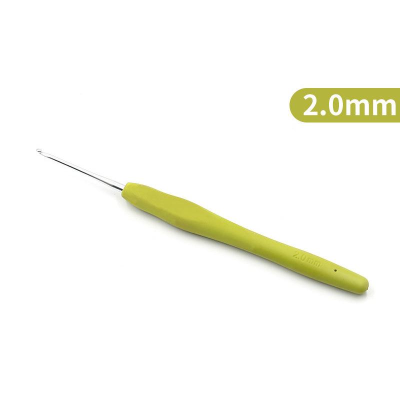 Набор инструментов для вязания крючком с мягкой ручкой для домашнего хозяйства, спицы для вязания свитеров, вязание крючком своими руками, сумка для шарфа, игла с двойной головкой для шерсти