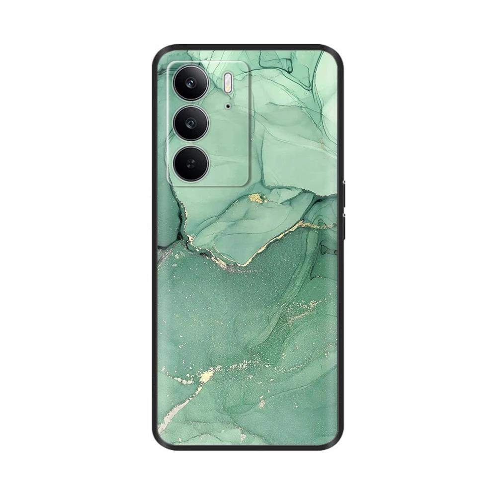 Для Realme 14x 5G Чехлы для телефонов Забавная защита камеры Мягкая жидкая силиконовая задняя крышка для Oppo Realme C75 4G realmeC75 Fundas