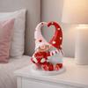 Romantic Heart Dwarf Figurine Resin Heart Ornament Valentine's Day Decor  Anniversary