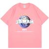 Mens Tshirt Oversized Cotton Letter Y2k Streetwear Hip Hop Korean Harajuku Vintage Graphic Short Sleeve Tops Aesthetic Clothing