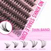 Наращивание пучковых ресниц своими руками для естественного взгляда (8-16mm)