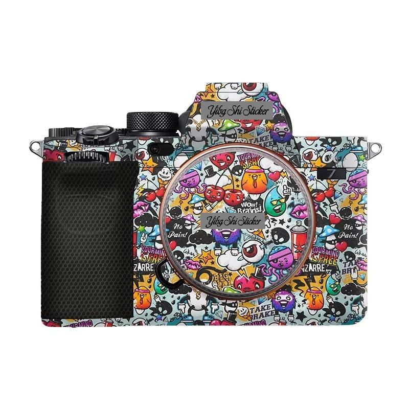 For Sony A7M4 A7IV Decal Skin Camera Sticker Vinyl Wrap Anti-Scratch Protective Film A7 Mark 4 IV M4 Mark4 MarkIV Alpha 7M4 7IV