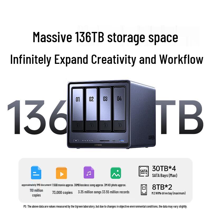 UGREEN DXP4800 Pro 4-Bay Private Cloud NAS