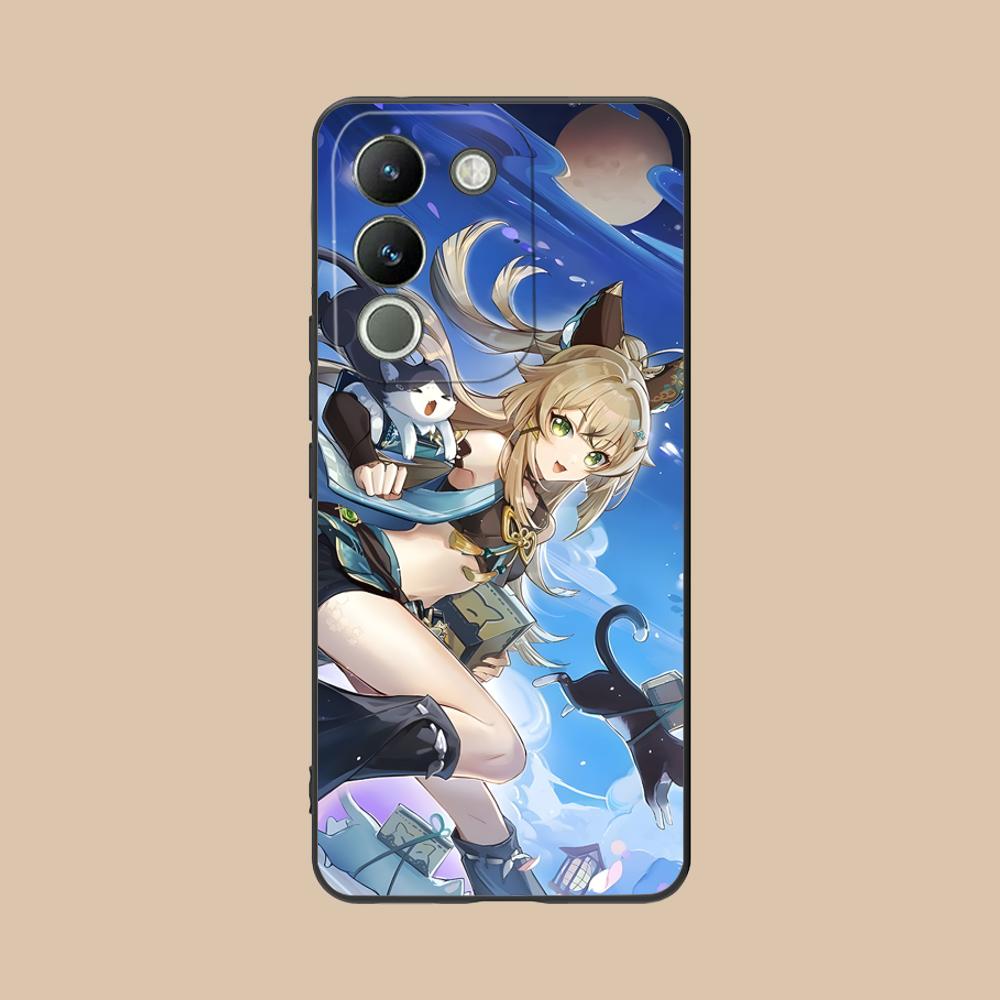 Игровой чехол GI Kirara для мобильного телефона VIVO Y77 76 75 74 73 72 58 56 55 51 50 38 36 Y19 Y18 Y03 Y01 5G с цветной печатью