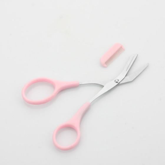Ножницы для макияжа, косметические ресницы, заколка для волос, красочные женские