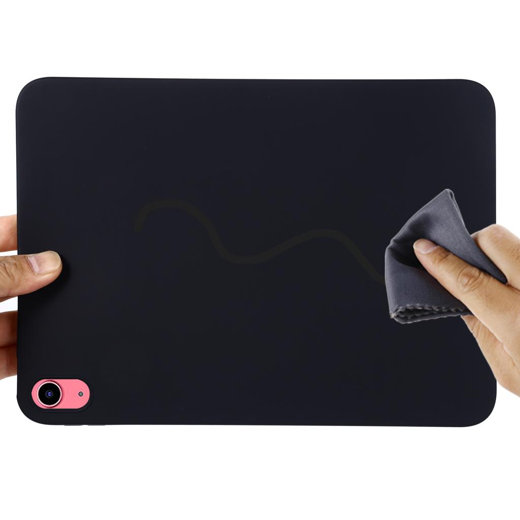Противоударный чехол для планшета iPad (2025)/10.9 (2022) Защитный противоскользящий чехол для планшета из жидкого силикона