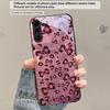 Абстрактный леопардовый принт Для Samsung Galaxy S20 S21 S22 S23 Plus S24 FE S25 Ultra S26 Edge S25+ S20+ S22+ Черный Стеклянный Чехол для Телефона