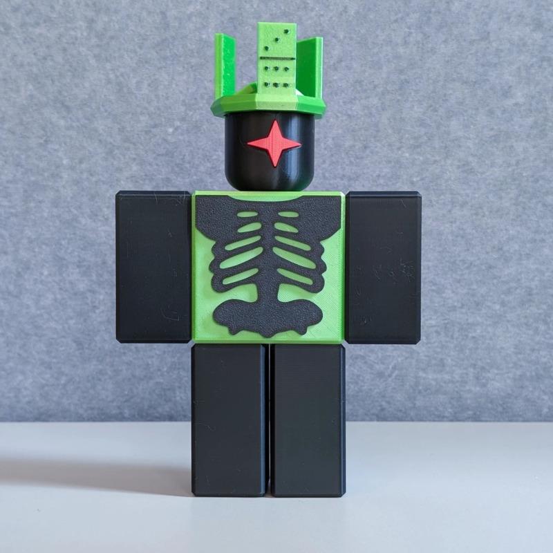 Forsaken John Doe 3D Printed Figure Toy 1X1X1 Bacon Hair Action Figure Model Figurine Collection Toys