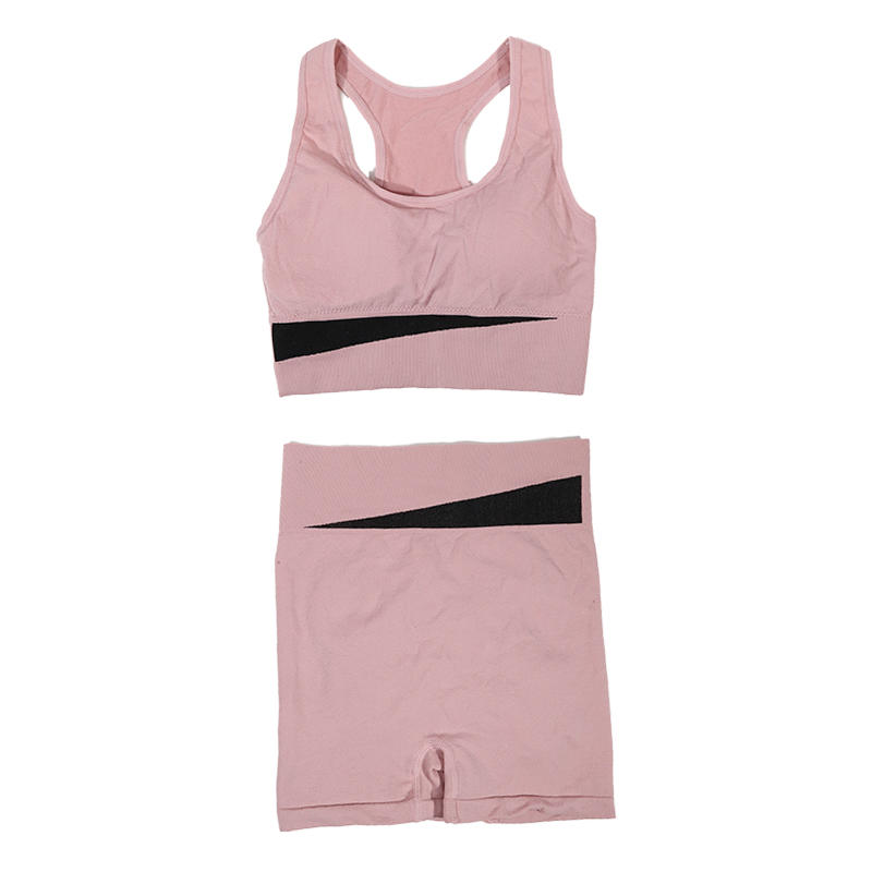 Женский костюм для йоги, быстросохнущий, с высокой талией, для поднятия бедер, фитнес-костюм для бега, ударопрочный спортивный костюм, бюстгальтер, 1 комплект