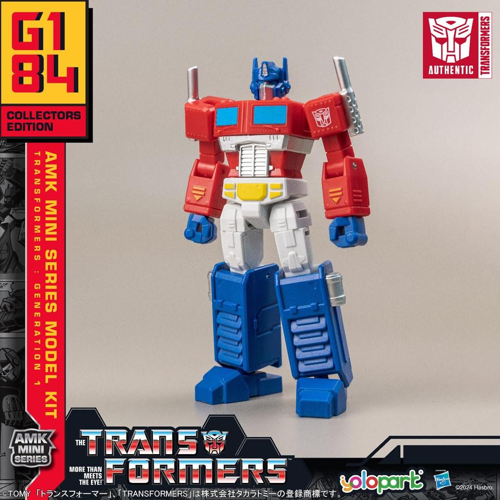 Doyusha Transformers AMK MINI Series 01 Optimus Prime Painted Plastic Model Non-scale