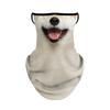 TikTok Animal Face Mask: Outdoor Ear-Hanging Sunscreen Neck Gaiter for Cycling, Ice Silk, Breathable, Summer-Ready