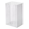 Wall Mounted Tissue Box Holder Large Capacity Transparent Design Simple Installation Bathroom Tissue Paper Box