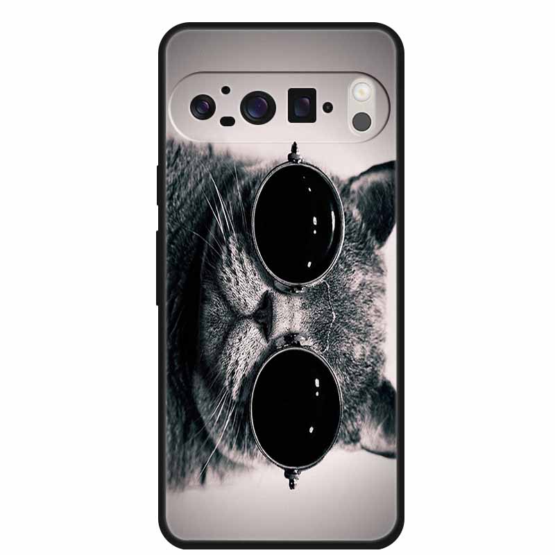 Чехол для Google Pixel 10 Pro XL 5G Животные Мягкий Силикон ТПУ Чехол для Телефона Задняя Крышка для Pixel 10Pro XL Крутой Волк Защитный Funda